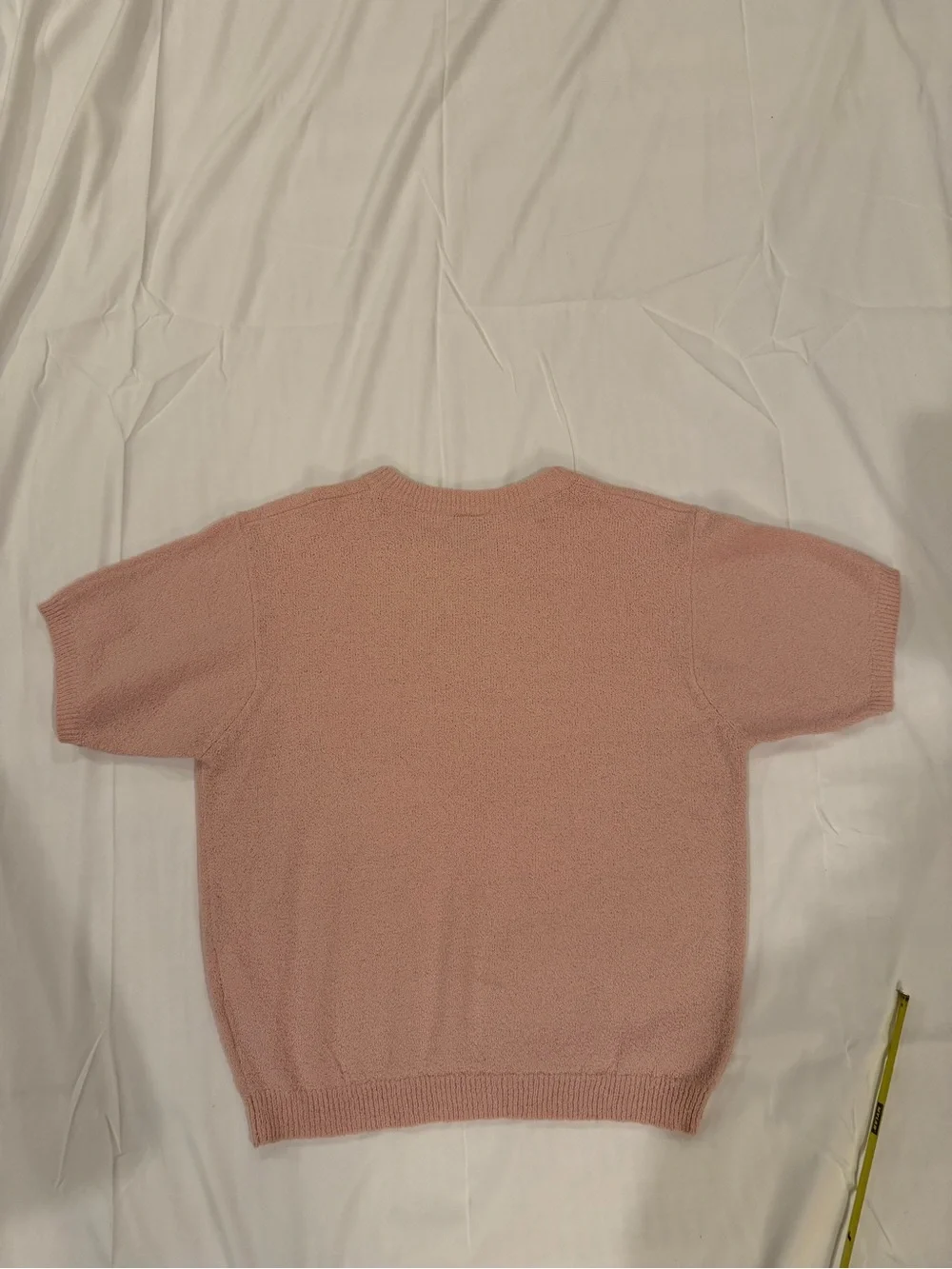 Vintage TAN Jay Inspired Rose Pink Floral Crewneck Sweater - Women